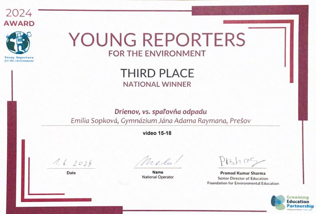 certifikát certifikát