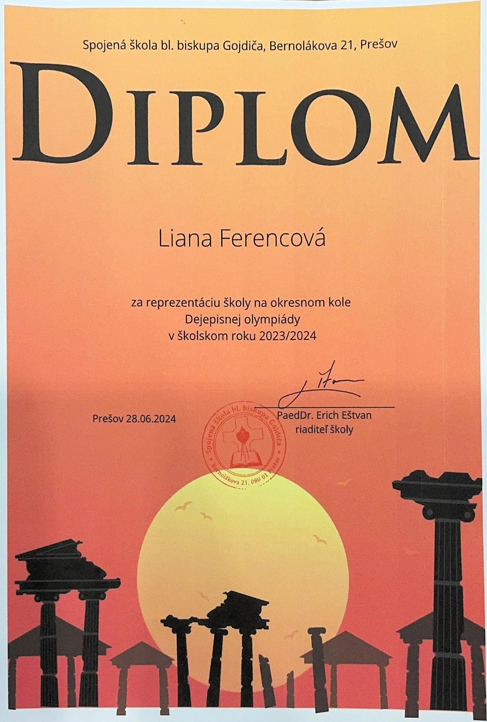 Diplom Dejepis