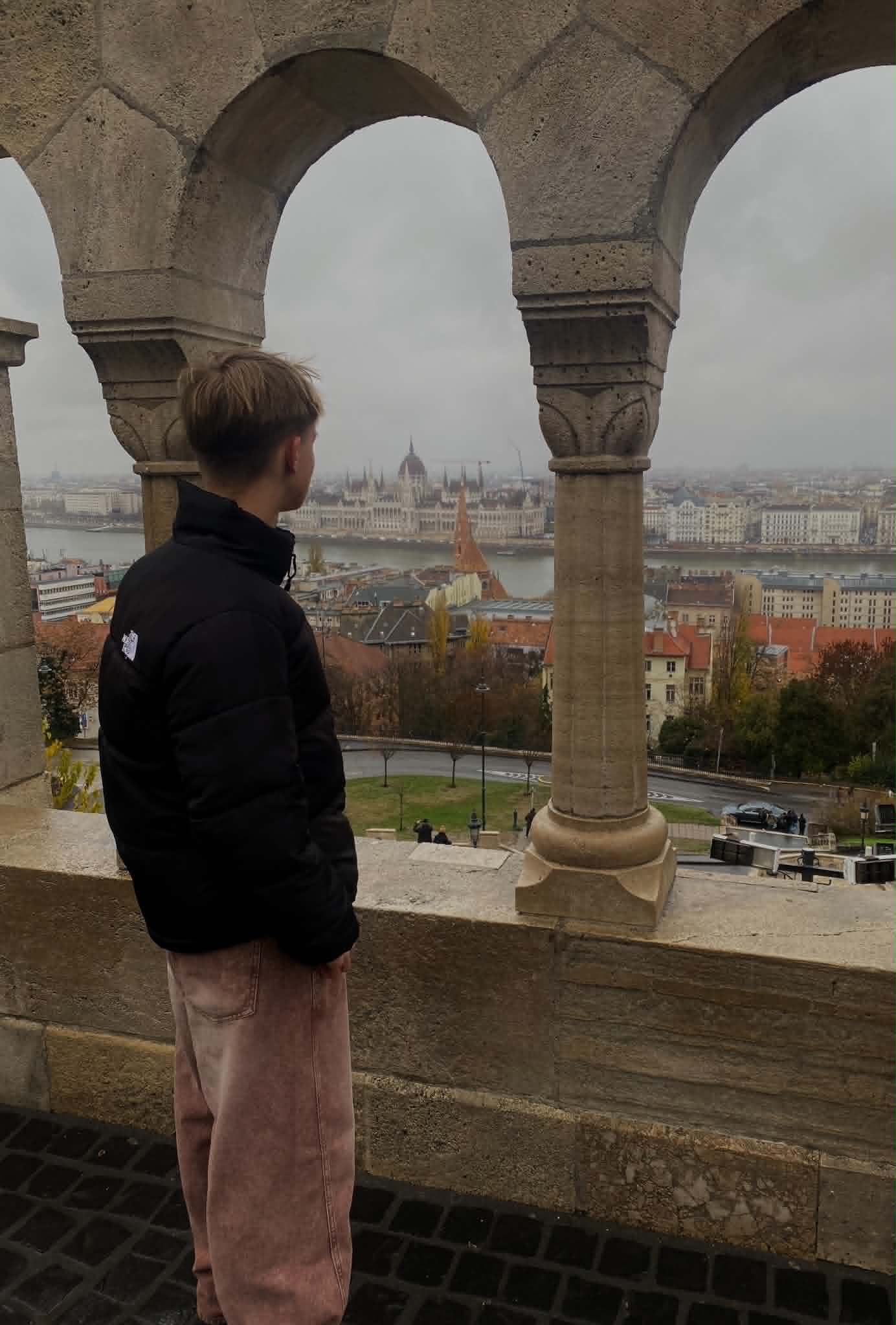 Fotografia Samuela v Budapešti