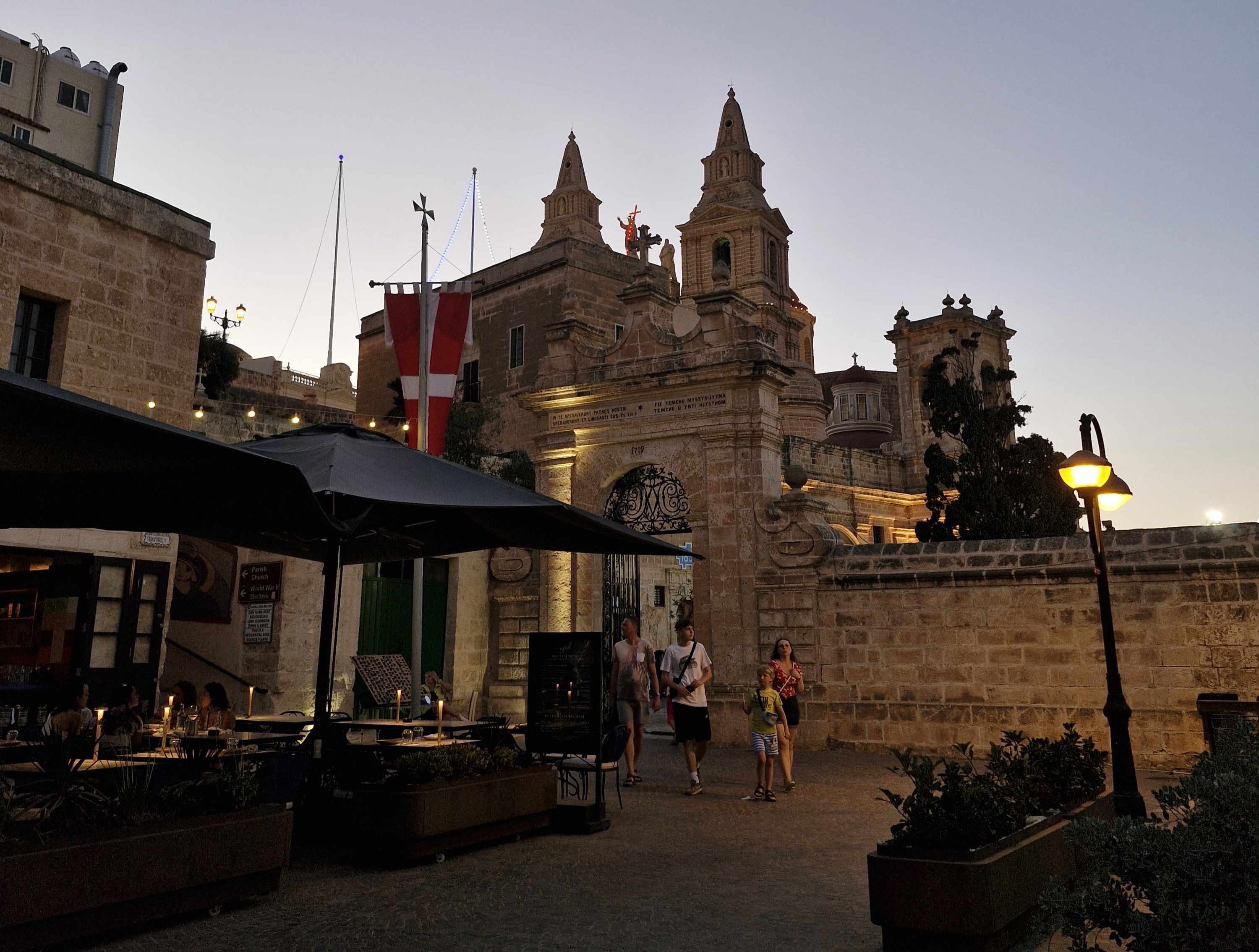 a church in Mellieha church